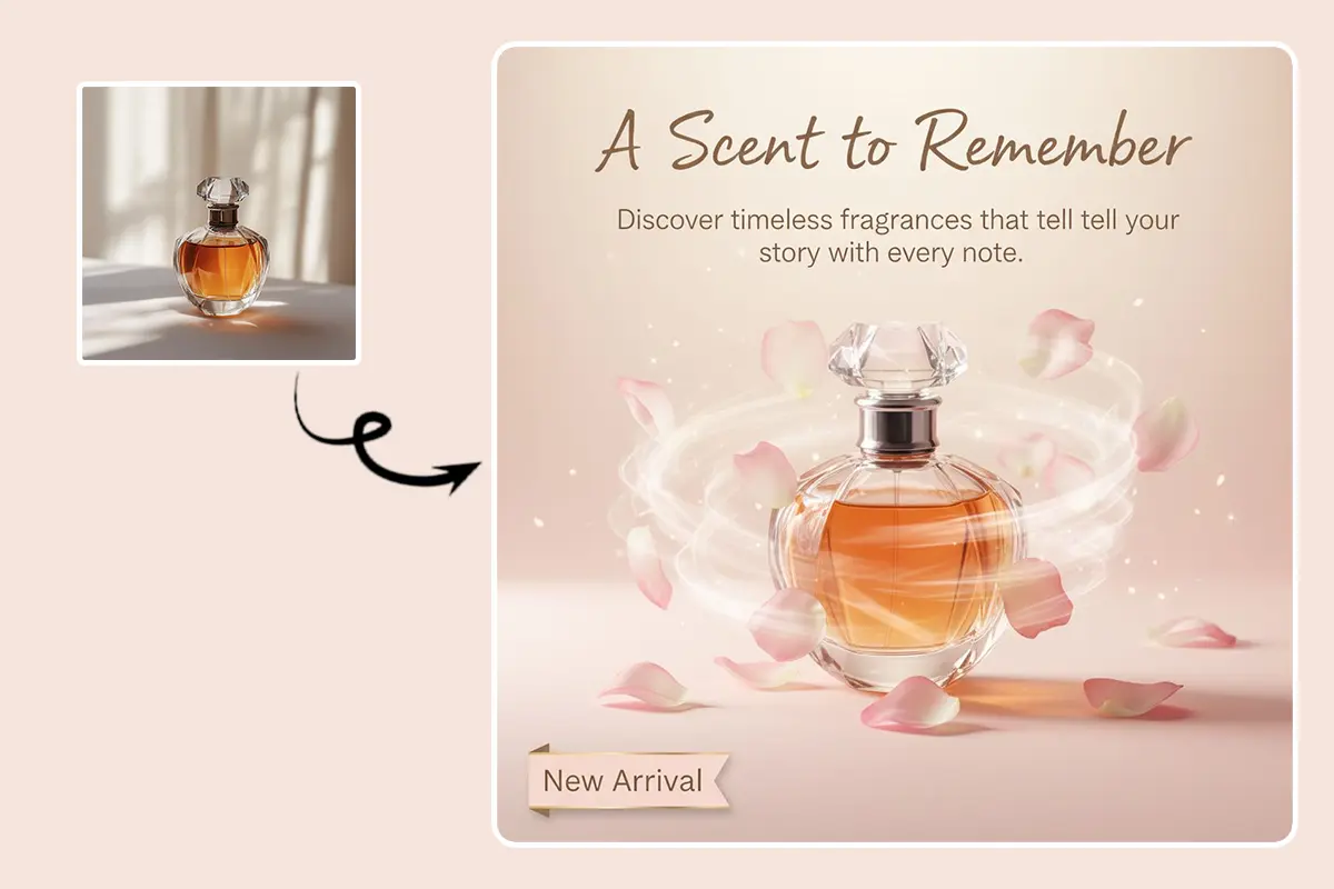 Perfume poster example